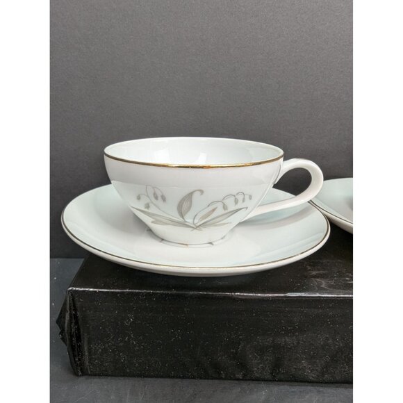 Kaysons Fine China Golden Rhapsody 1961 Cup and Saucer Set Lot of 2 - Picture 2 of 7